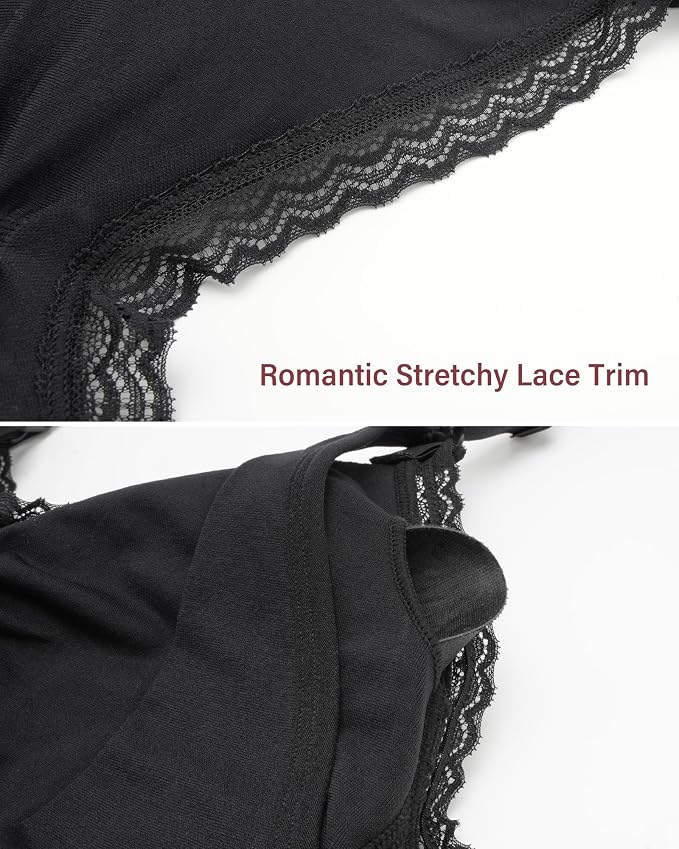 Stelle Lace Nursing Bras for Breastfeeding Seamless Pregnancy Maternity - Image 4