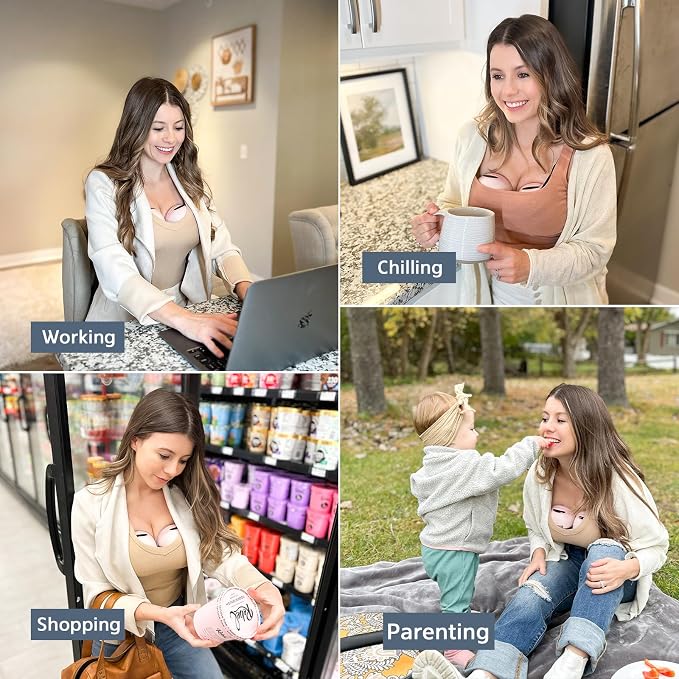 MomMed Wearable Breast Pump S21 - Image 7