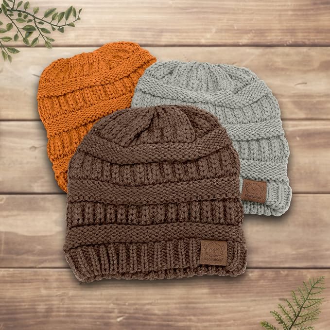 3-Pack Baby Beanies for Boys, Girls - Image 9