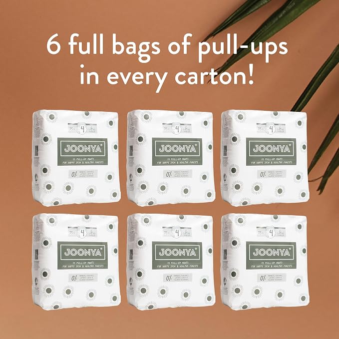 Joonya Pull-Up Pants Baby Diapers, Size 4 L - Image 7
