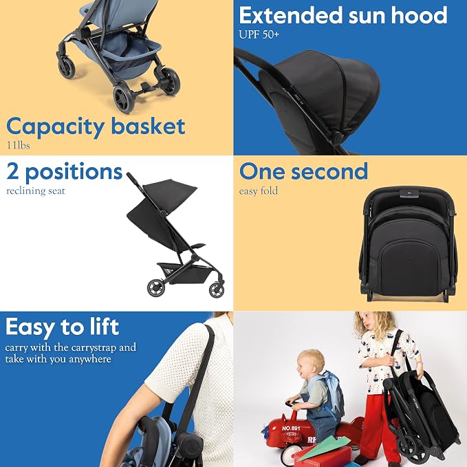 Joolz Dot Ultra Lightweight Travel Stroller - Image 4