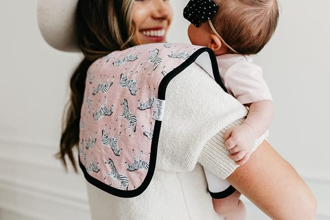 Copper Pearl Premium Baby Burp Cloths - Image 7