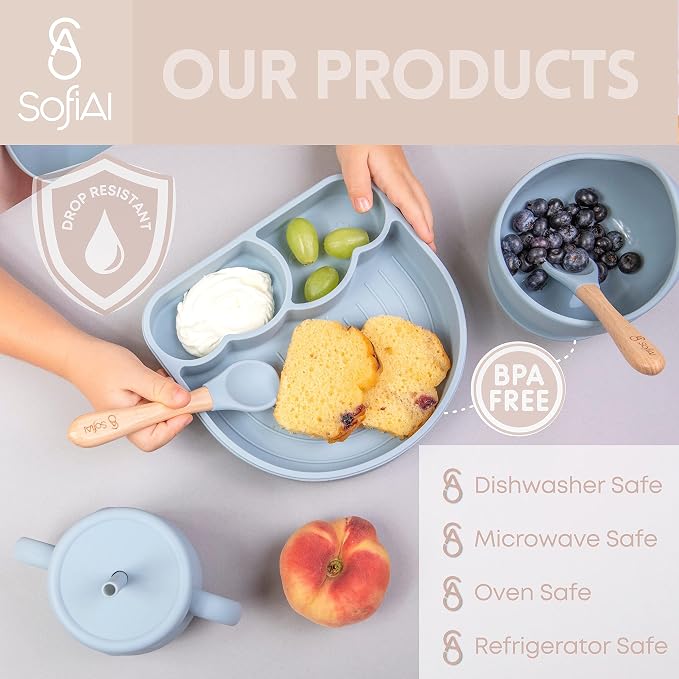 All In One Silicone Feeding Set - Image 7