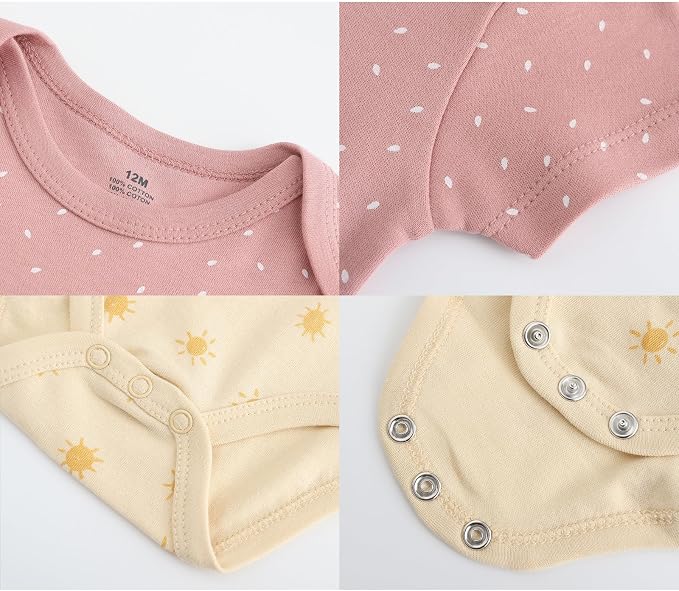 Newborn Layette Gift Set Bodysuits Pants - Image 7