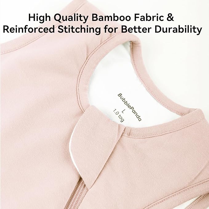 BubblePanda Rayon Made from Bamboo Sleep Sack 0-6 Months 0.5 Tog Soft Newborn - Image 5