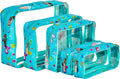 TSA Approved 5-Piece Diaper Bag Organizer Pouch Set Clear Waterproof TPU Kids by Remobia+Hicol