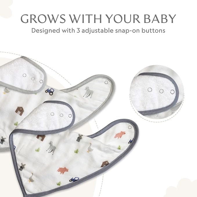 Bamboo Little Baby Bibs - Image 5