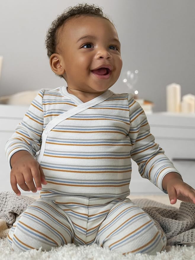 Simple Joys by Carter's unisex-baby 4-pack Side Snap Bodysuit - Image 8