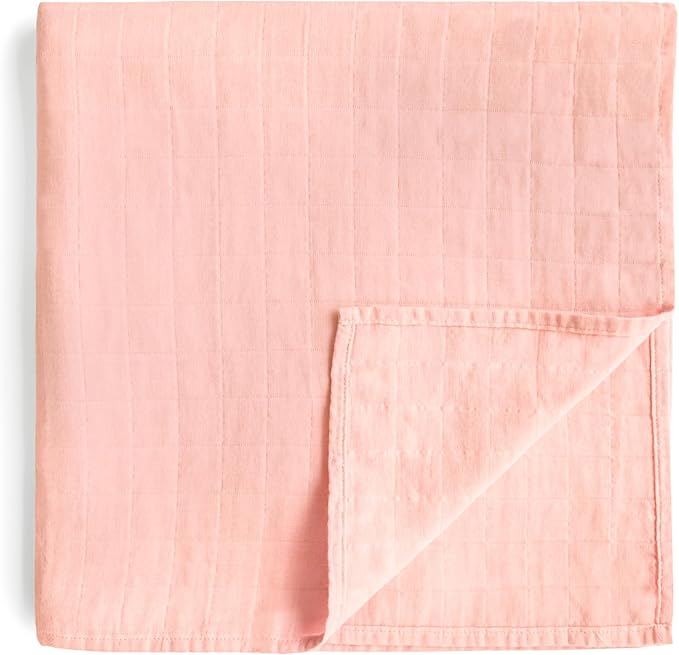mushie Muslin Baby Swaddle Blanket | 100% Organic Cotton by mushie