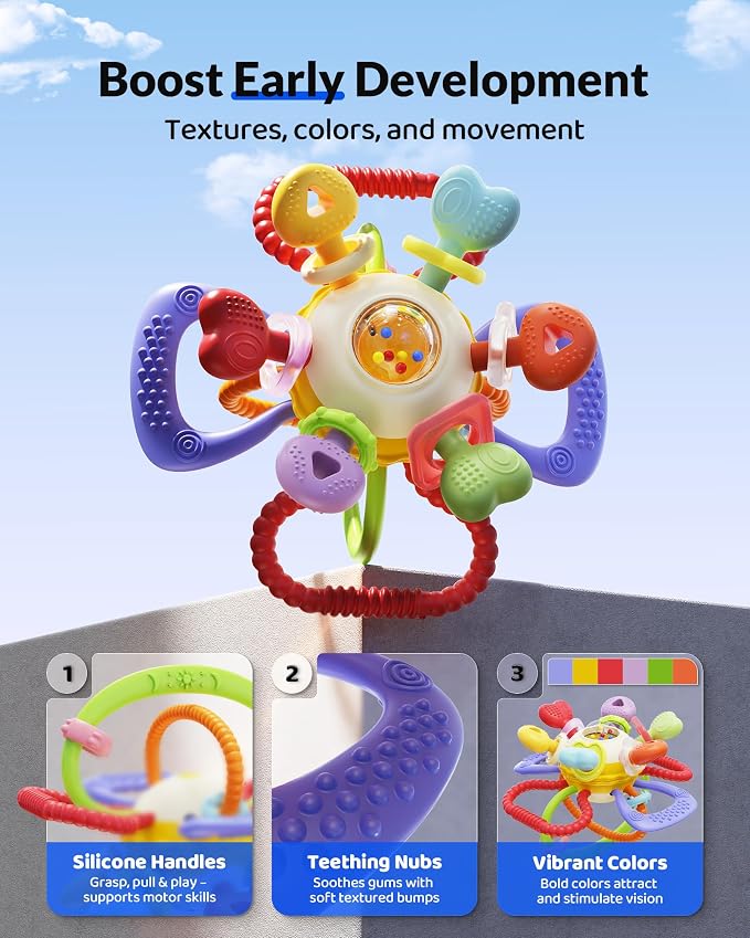 Baby Montessori Sensory Teething Toy – Safe - Image 7