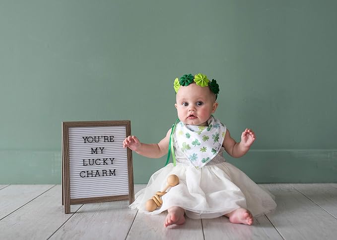 Copper Pearl Baby Bandana Drool Bibs - Image 4