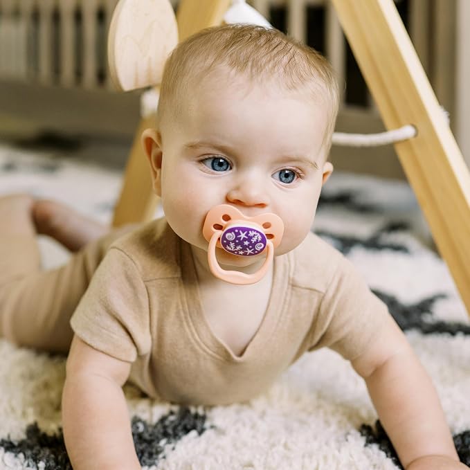 Dr. Brown's Advantage Glow-in-the-Dark Baby Pacifier, Fully Symmetrical Soother - Image 19