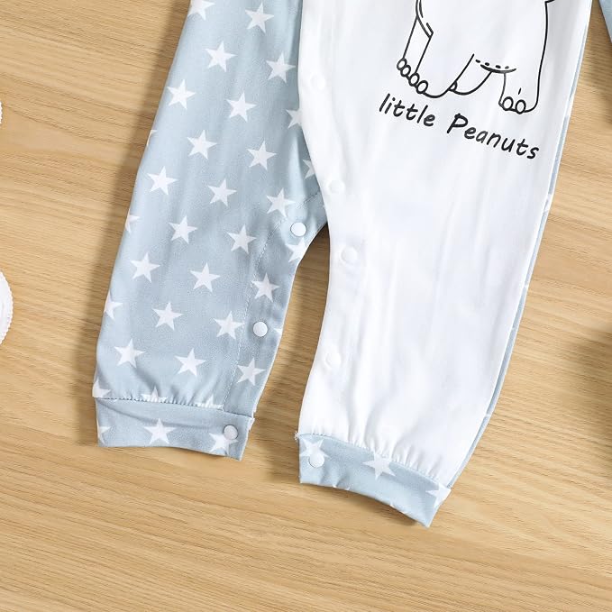 Cute Giraffe + Zebra With Floral Print Long Sleeve Baby Girl Clothes White - Image 6