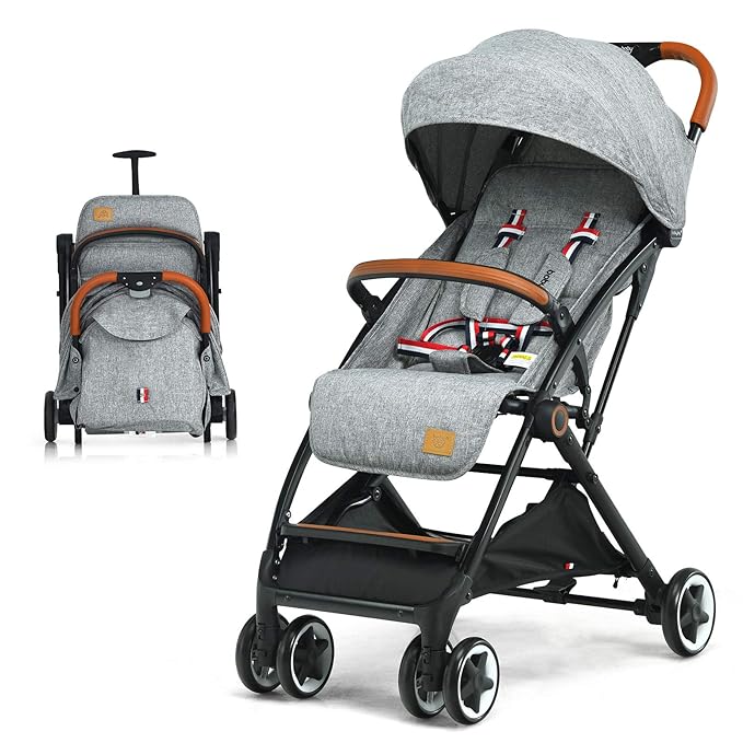 BABY JOY Lightweight Baby Stroller, Compact Toddler Travel Stroller by BABYJOY