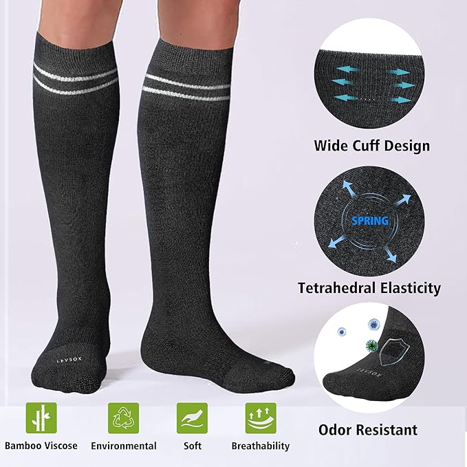 LEVSOX Viscose Made from Bamboo Compression Socks - Image 3