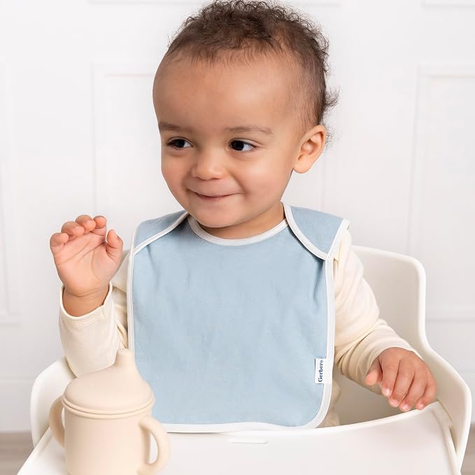 Gerber Unisex Baby Lap Shoulder Bibs - Image 4