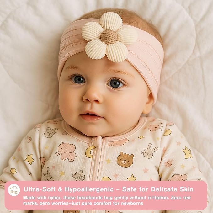 6 Pcs Baby Girls' Headbands Gifts - Image 2