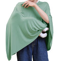 Multi-use Nursing Cover for Breastfeeding, 360°Full Coverage Nursing Poncho by Unknown