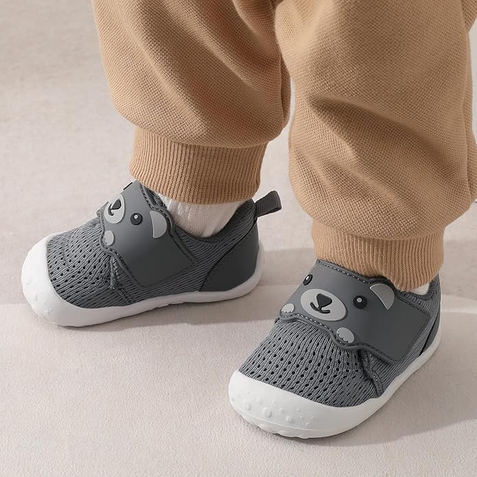 FEETCITY Baby Walking Shoes Wide Baby Shoes Boys Girls Infant Sneakers Crib - Image 6