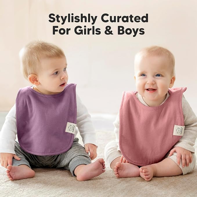 8-Pack Baby Bibs for Boys, Girls - Image 7