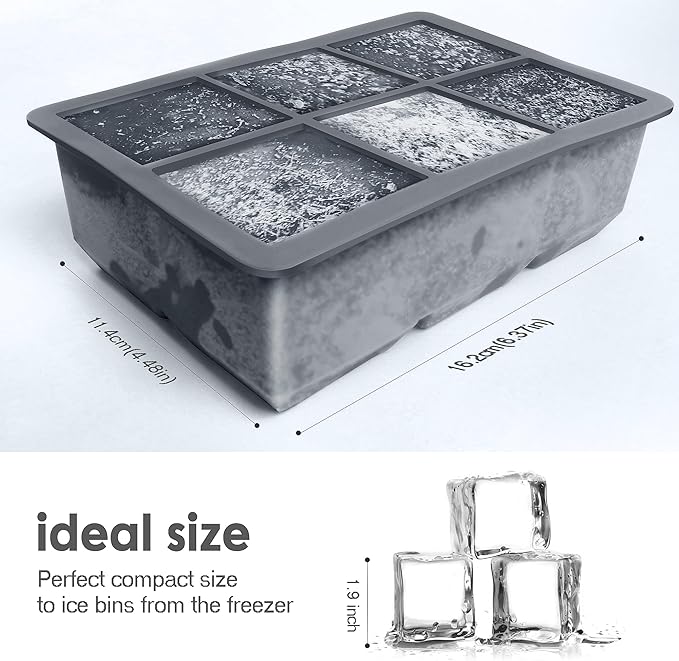Silicone Ice Cube Trays 3 Pack - Image 3