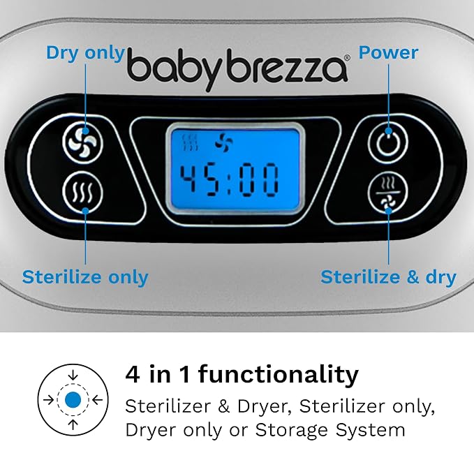 Baby Brezza Baby Bottle Sterilizer and Dryer Machine – Electric Steam - Image 5