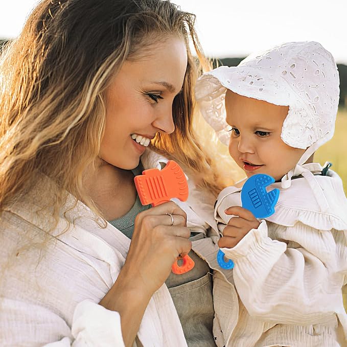 TYRY.HU Baby Teething Toys for Babies, Baby Teether Toys, BPA Free Silicone - Image 7