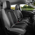 FREESOO Front Seats 2PCS Leather Car Seat Covers, Ultra Breathable Waterproof by FREESOO
