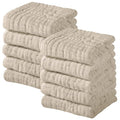 Yoofoss Muslin Baby Washcloths 100% Cotton Face Towels 10 Pack Wash Cloths by YOOFOSS