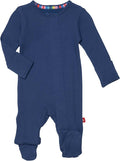 Magnetic Me Boys Modal Magnetic Baby Footie Pajamas | Silky Soft Modal Fabric | by magneticme