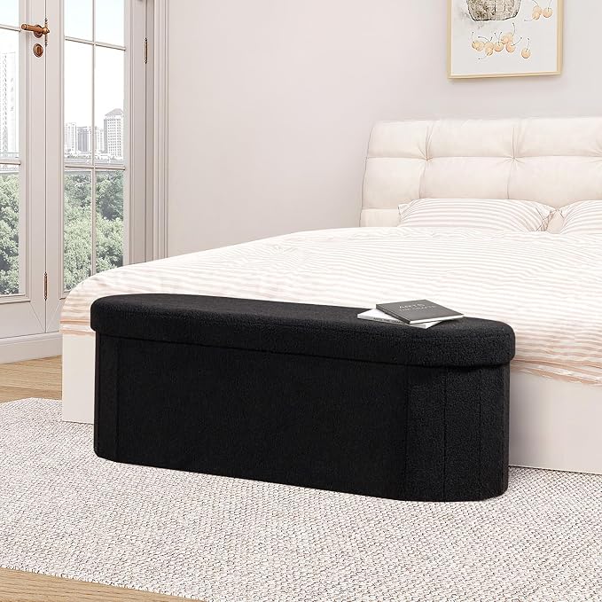 B FSOBEIIALEO Ottoman with Storage - Image 7
