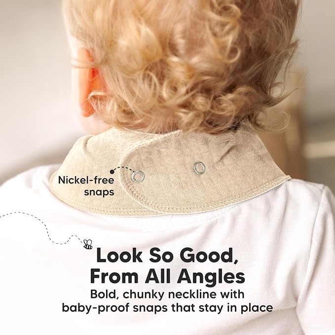 KeaBabies 8-Pack Bandana Bibs for Baby Girls, Boys - Image 8