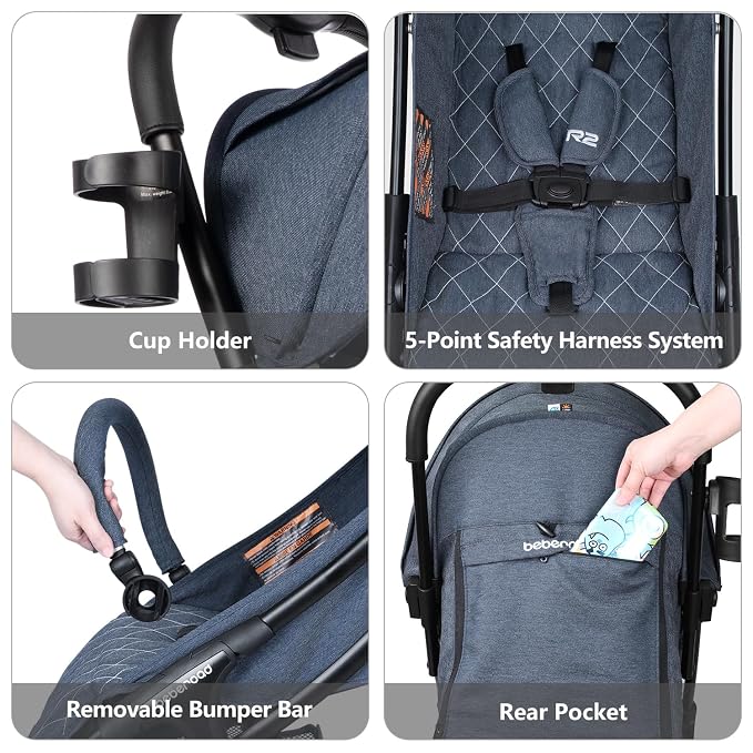 Beberoad Love R2 Small Travel Stroller - Image 4