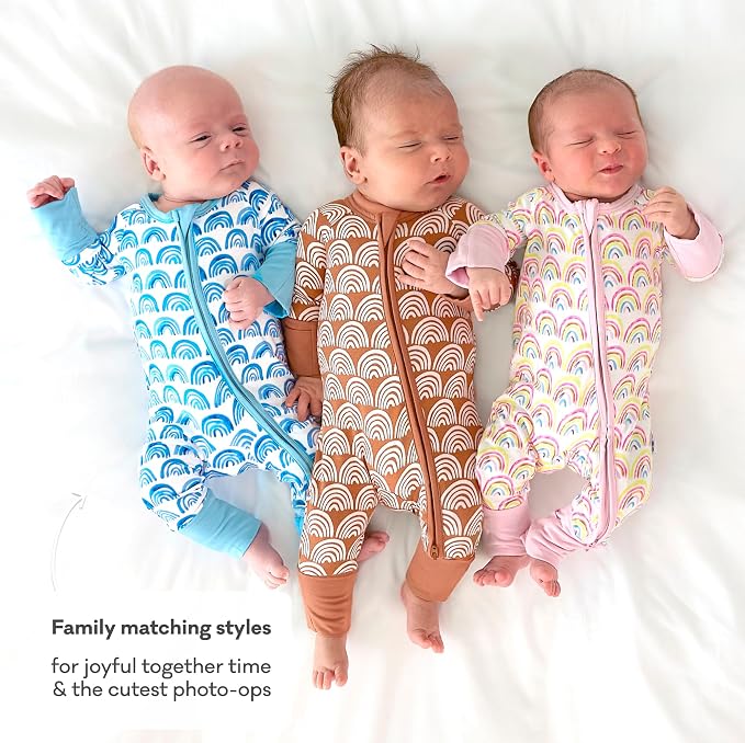 Little Sleepies Pajamas for Baby Boys & Girls, Viscose from Bamboo Baby Pajamas - Image 6