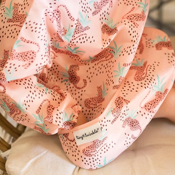 Tiny Twinkle Long Sleeve Bib for Babies & Toddlers – Waterproof Smock Bib for - Image 4