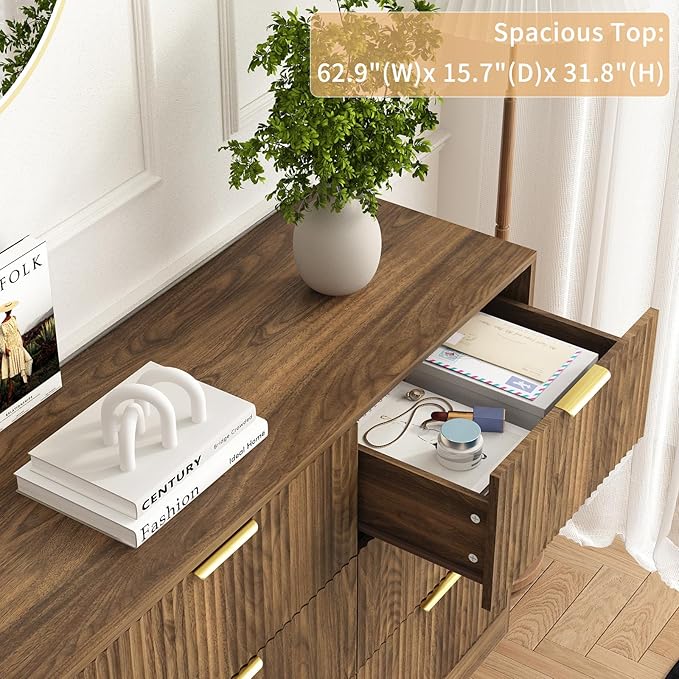 9 Drawer Dresser for Bedroom - Image 5