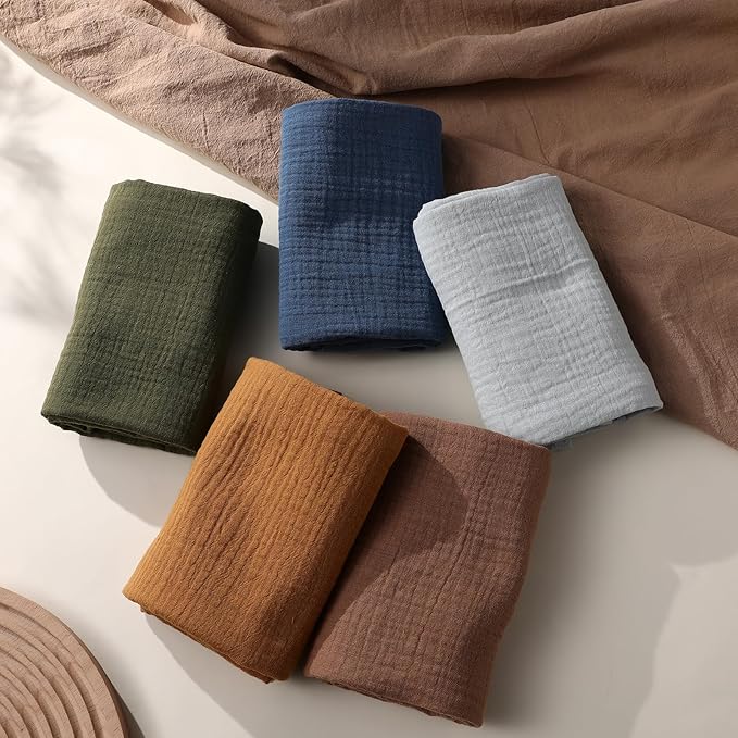 Muslin Receiving Blankets, Neutral Blanket Swaddling - Image 3