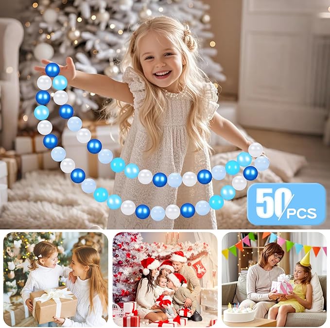 GOGOSO Ball Pits Balls for Toddlers Pack of 50 100 200 Plastics Shape Ball - Image 3