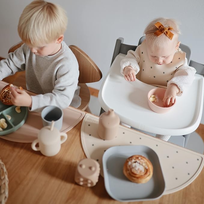mushie Silicone Suction Bowl | BPA-Free Non-Slip Design - Image 5