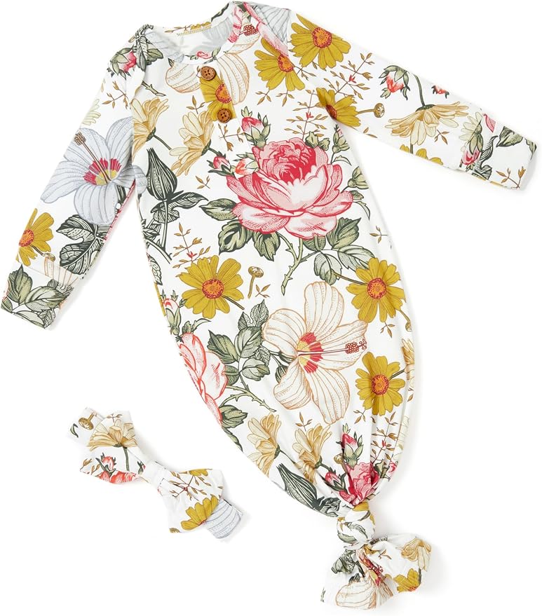 PATPAT Baby Sleeper Gown with Bamboo Viscose by PATPAT
