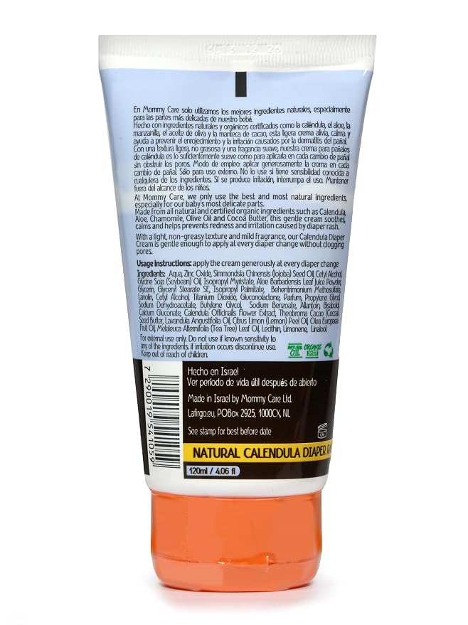 Mommy Care Natural Baby Calendula Diaper Rash Cream - Image 8