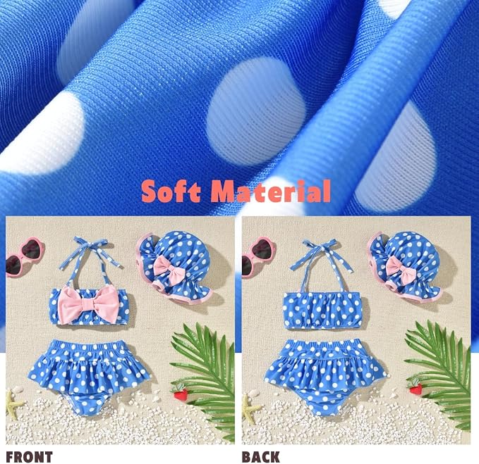 Aalizzwell Baby Girl 2-Piece Bikini Swimsuit - Image 5