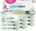 WaterWipes Sensitive+ Baby & Toddler Wipes, 3-In-1 Cleans, 99.9% Water by WaterWipes