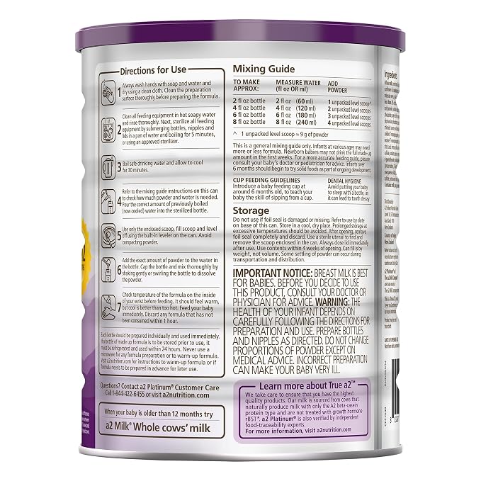 a2 Platinum® Premium Infant Formula - Image 9
