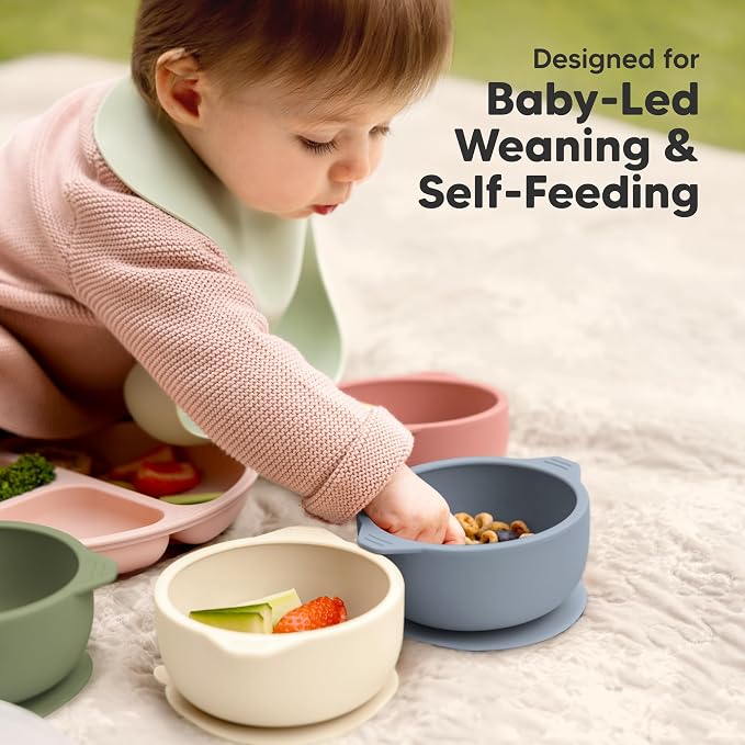 KeaBabies 2-Pack Baby Bowls - Image 8