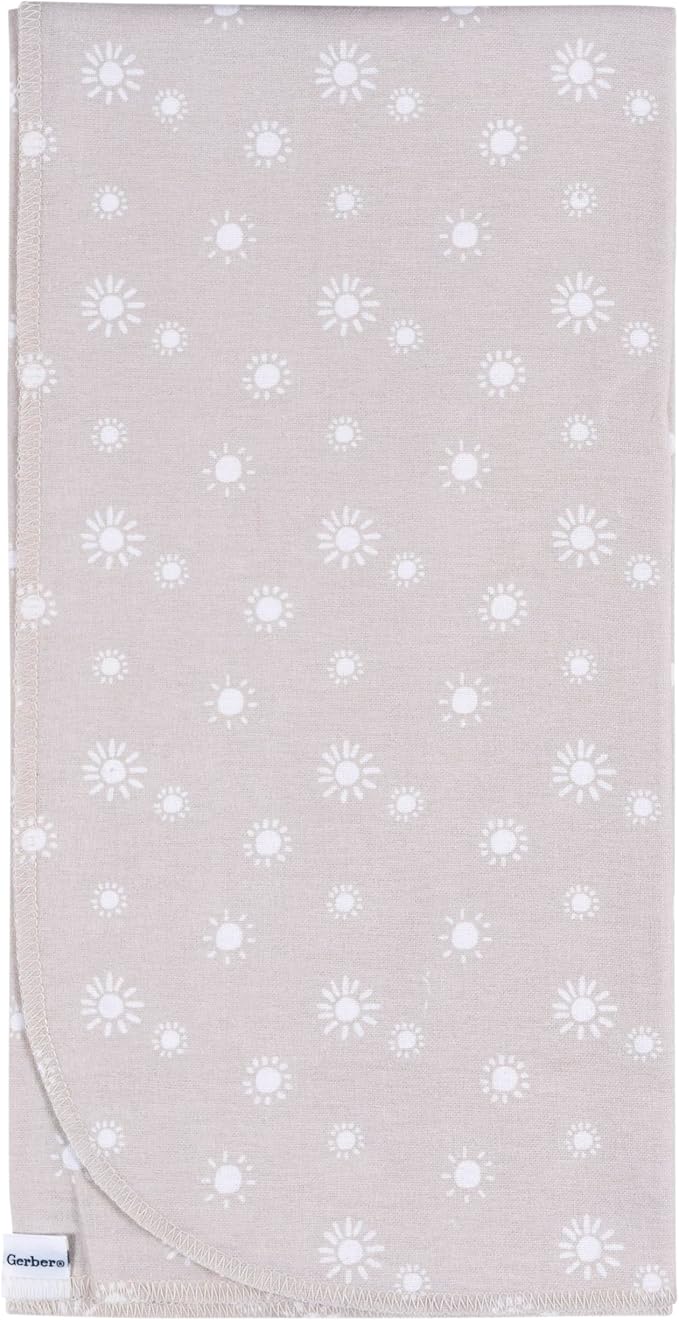 Gerber Unisex Baby 100% Cotton Flannel Receiving Blankets 30x30 Inches - Image 2