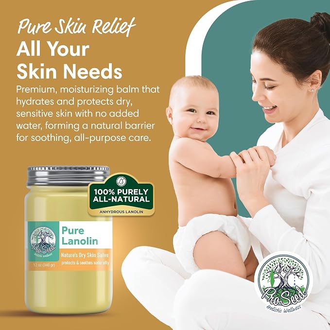 ProSeed Handmade Pure Lanolin Cream – Unrefined Balm - Image 2