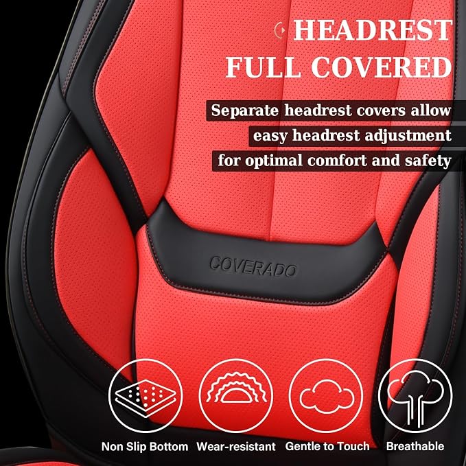 Coverado Car Seat Covers Full Set, Seat Covers - Image 8