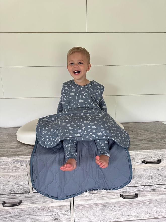 GUNAMUNA günamüna Unisex Baby, Toddler Wearable Blanket, Sleeping Bag Bamboo - Image 4