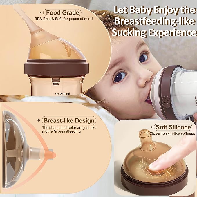 PPSU Baby Bottle, Bottles for Breastfed Babies - Image 5